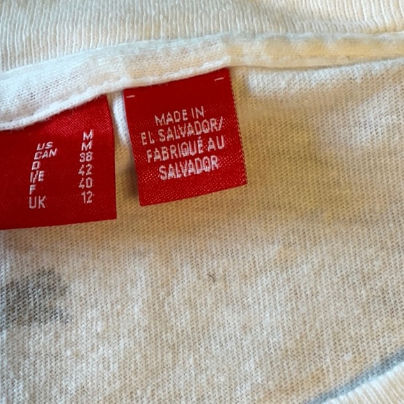 Puma White Tee with Black Logo - Picture 4 of 5